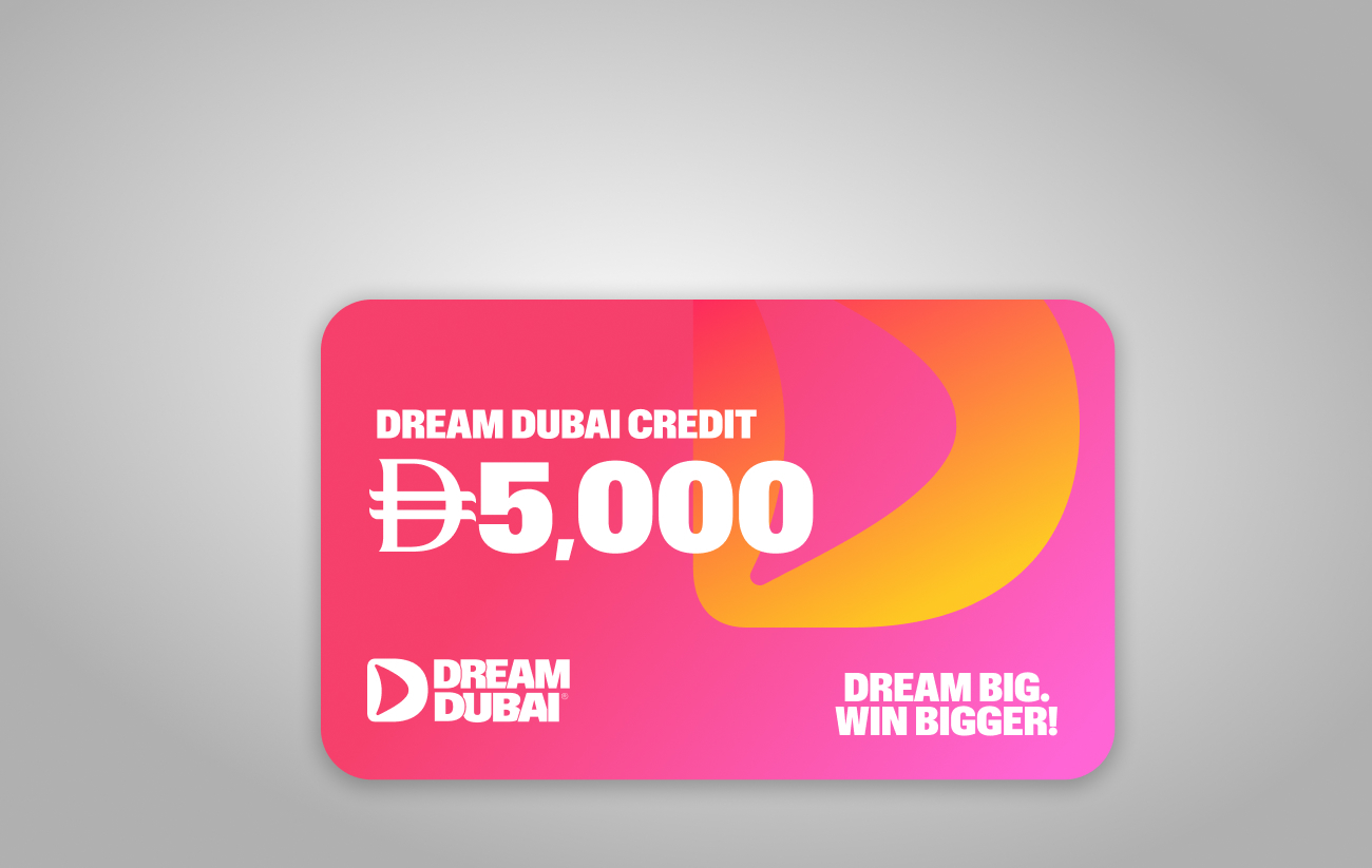AED5,000 Dream Dubai Credit